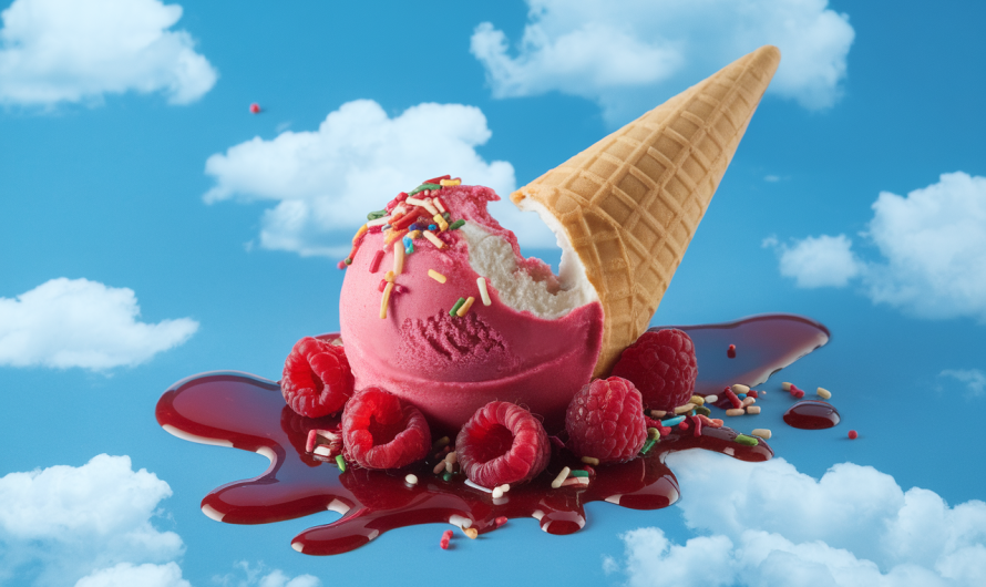 L’été 2026 sera framboise : découvrez cette glace artisanale