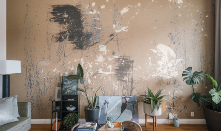 Des paillettes à la peinture : la tendance déco 2026 qui fait briller vos murs !