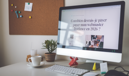 Combien devrais-je payer mon webmaster freelance en 2026 ?