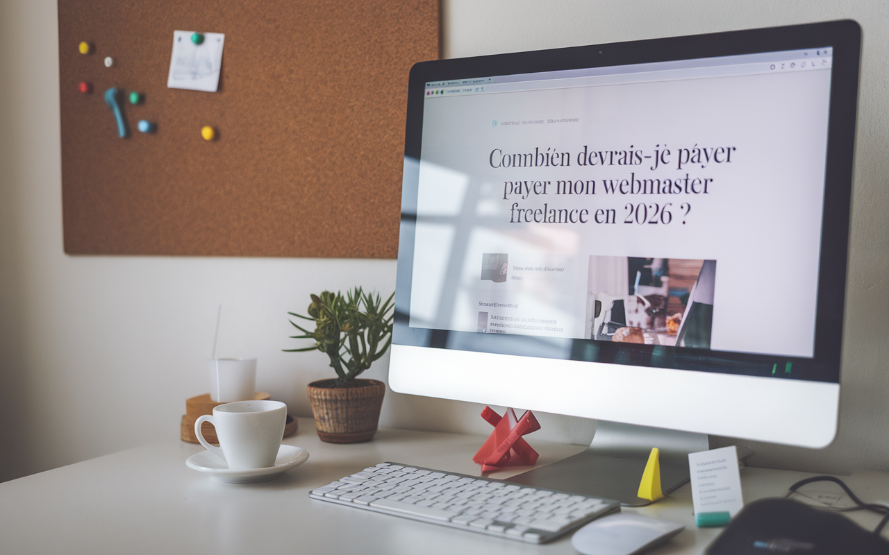 Combien devrais-je payer mon webmaster freelance en 2026 ?