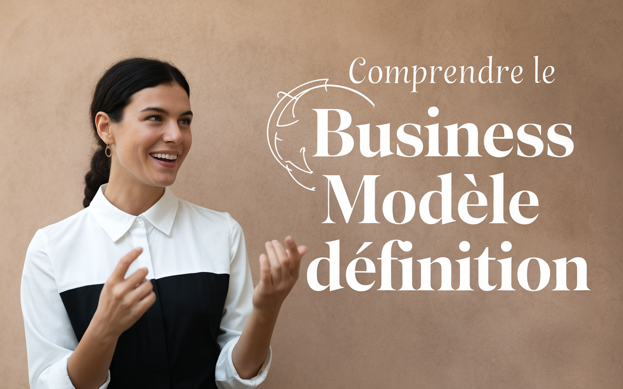 Comprendre le business modèle définition avec le sourire
