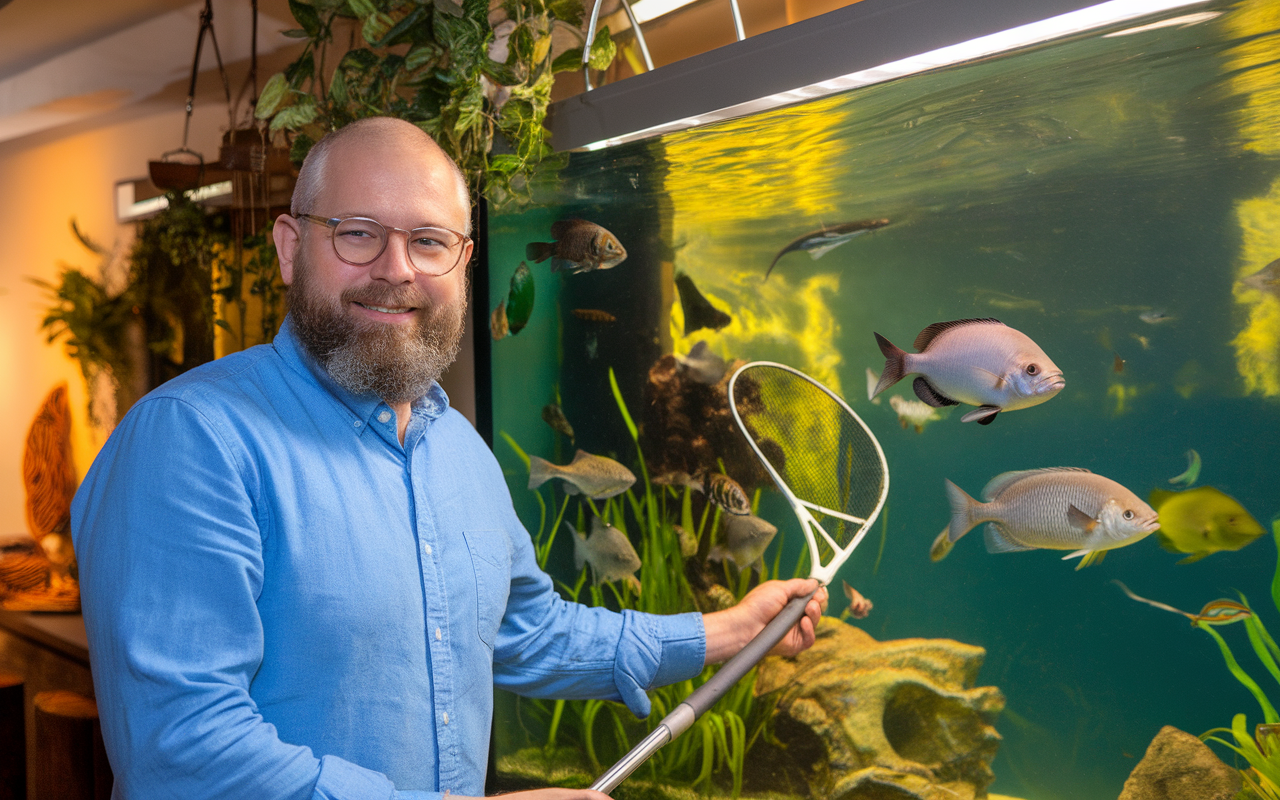 Adoptez une routine fun pour l'entretien de votre aquarium