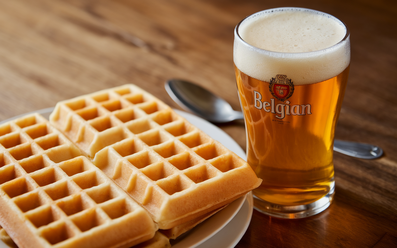 Quand la bière rencontre la gaufre : découvrez l'irrésistible recette belge