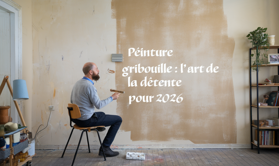 Peinture gribouille : l&rsquo;art de la détente pour 2026