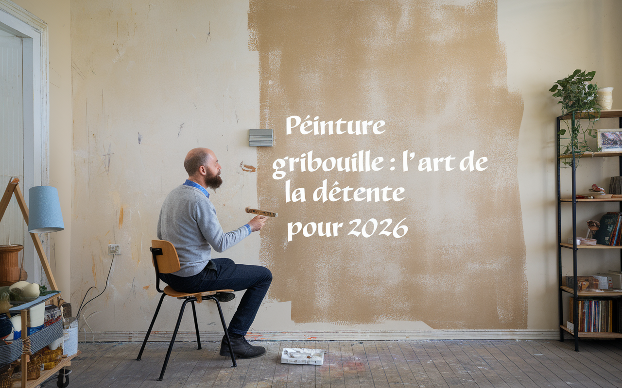 Peinture gribouille : l'art de la détente pour 2026