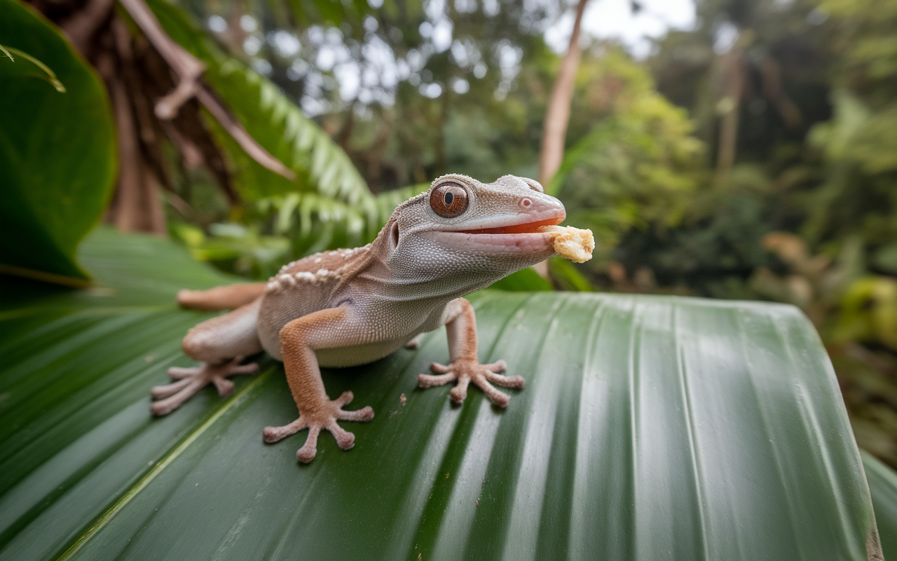 Les geckos aussi ont un repas préféré (et c’est surprenant)